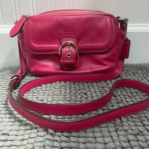 Pink Coach Crossbody